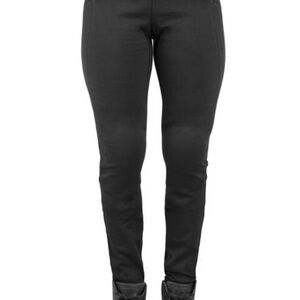 Women's Black Motorcycle Pants